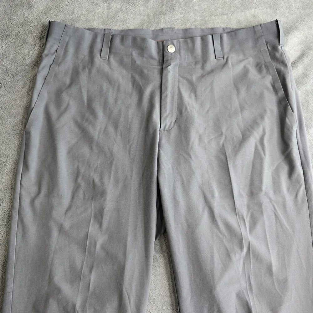 Nike Tiger Woods Collection Adaptive Fit Vented Golf Pants Mens Gray 34X30 (36)
